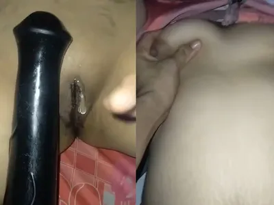 Tình nhân xinh tươi vú to âm đạo múp móc lồn bằng sextoy cực sướng