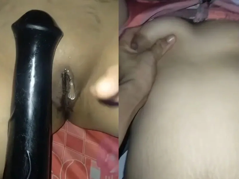 Tình nhân xinh tươi vú to âm đạo múp móc lồn bằng sextoy cực sướng
